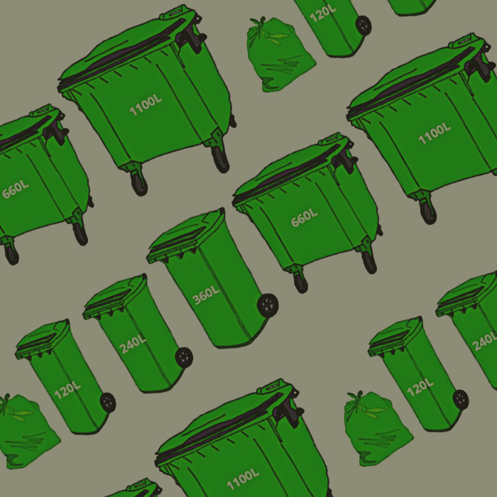 Commercial and Residential bin hire in Seaford